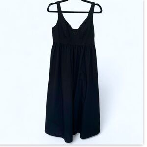 BANANA REPUBLIC Women’s Black‎ Dress Sleeveless Plunge Neck Empire Waist SIZE 0